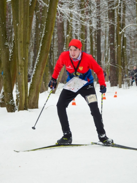 Ориентировщики Химок с успехом завершили ЧиП Подмосковья по спортивному ориентированию на лыжах