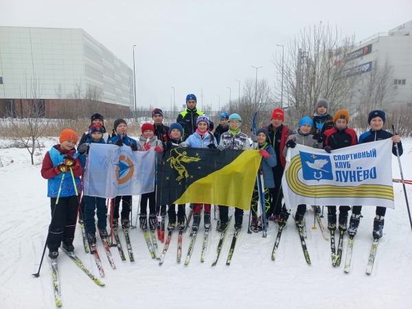 Лыжники Лунёво успешно финишировали на ежегодных гонках в Солнечногорске