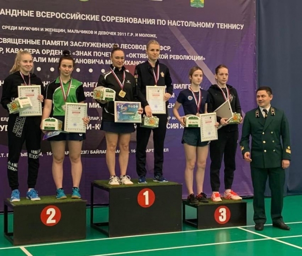 Теннисистка УОР №3 Яна Терехова — бронзовый призёр всероссийских соревнований