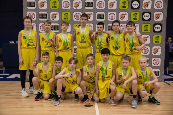 Команда СШОР №1 — бронзовый призёр баскетбольного «Быстрого прорыва»