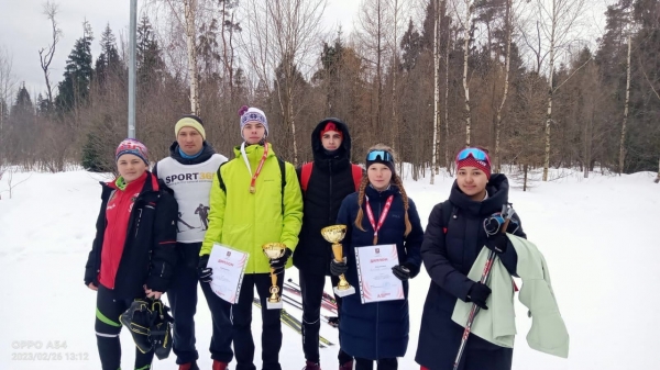 Лыжники Лунёво участвовали в массовых стартах в Химках и Зеленограде