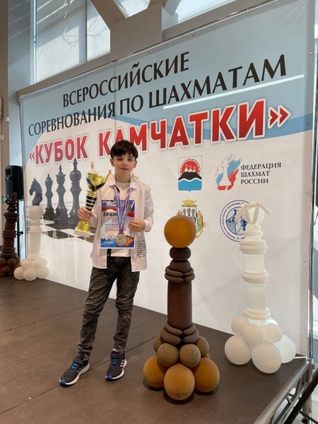 Шахматист «Виктории» стал вторым на всероссийском «Кубке Камчатки»