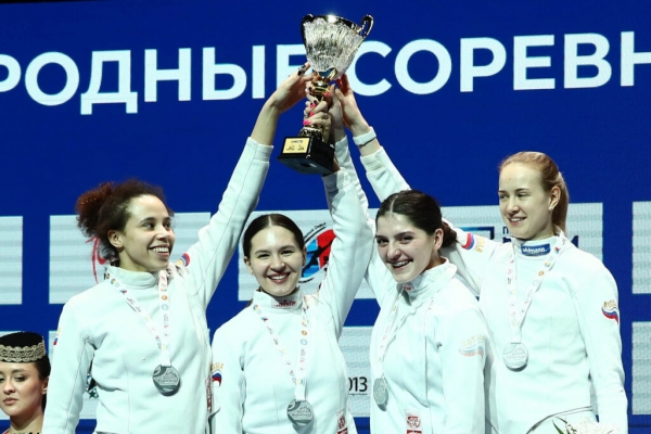 Шпажистки Химок выиграли три медали международного фехтовального турнира