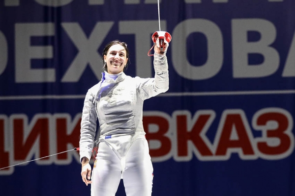 Яна Егорян третий раз в карьере выиграла титул чемпионки страны по фехтованию на саблях