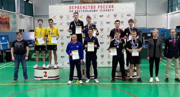 Теннисист УОР №3 Батор Раднаев — дважды призёр Первенства России