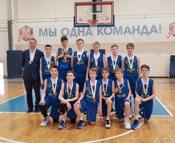 Баскетбольные команды СШОР №1 — победители и призёры Первенства Подмосковья
