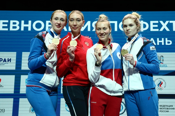 Шпажистки Химок выиграли три медали международного фехтовального турнира