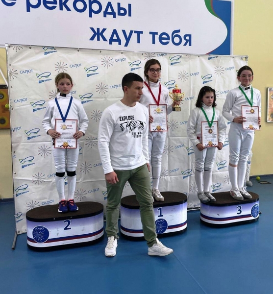 Три призовых места химкинских фехтовальщиков по итогам выездных соревнований