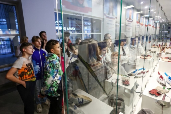 Химкинские фехтовальщики посетили городской Музей спорта